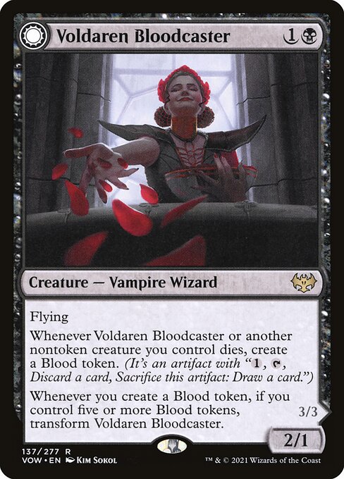 Voldaren Bloodcaster // Bloodbat Summoner 137