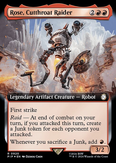 Rose, Cutthroat Raider 920