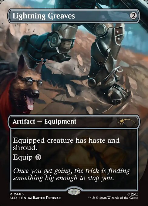 Lightning Greaves 2465