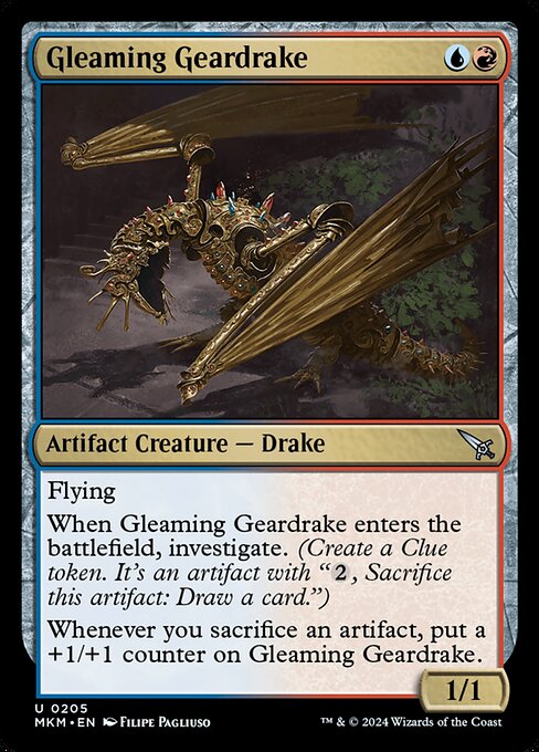Gleaming Geardrake 205