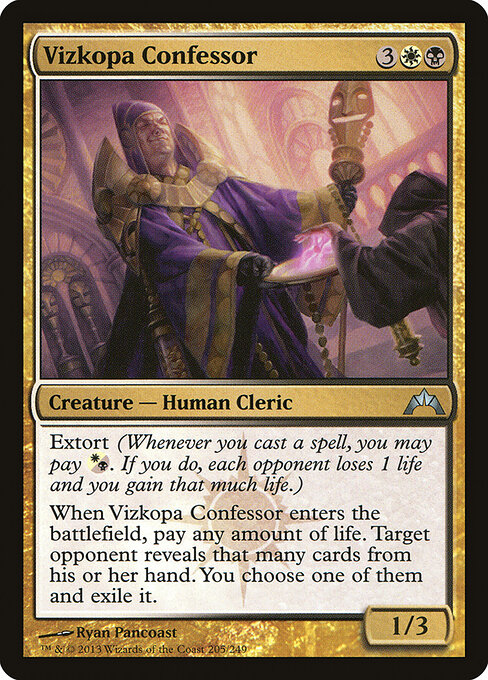Vizkopa Confessor 205
