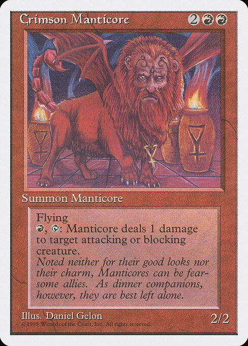 Crimson Manticore 183