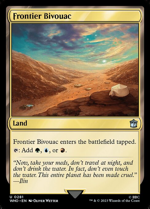 Frontier Bivouac 281