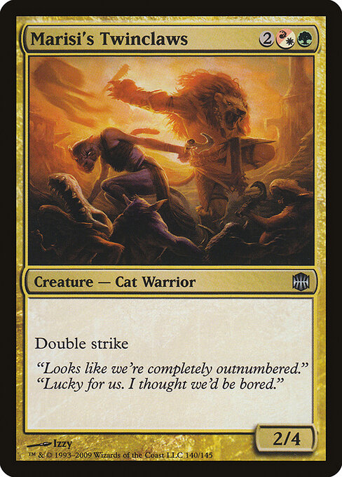 Marisi's Twinclaws 140