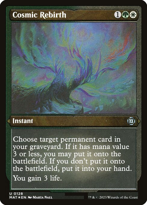 Cosmic Rebirth 128