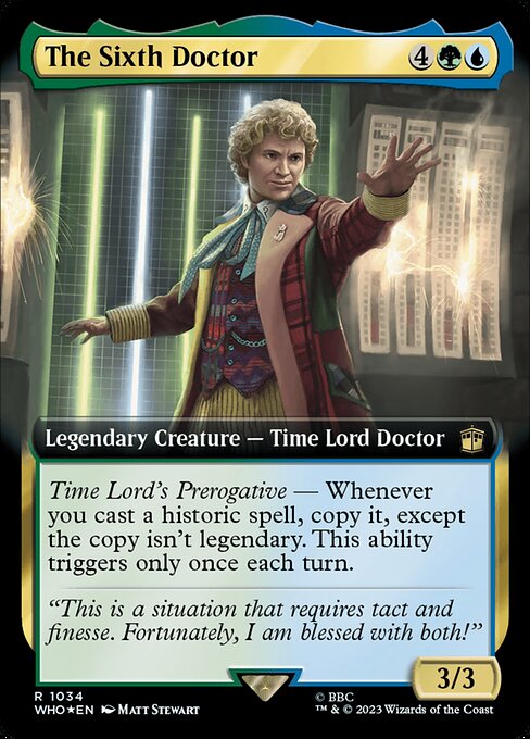 The Sixth Doctor 1034