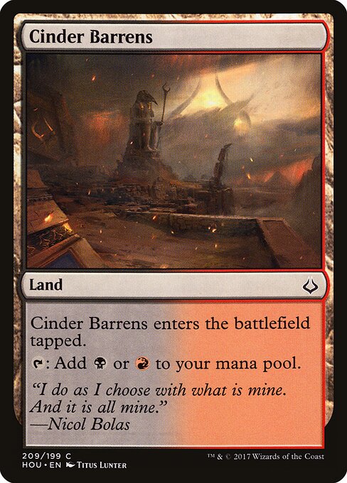 Cinder Barrens 209