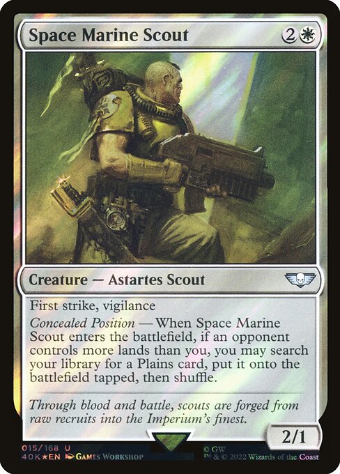 Space Marine Scout 15★