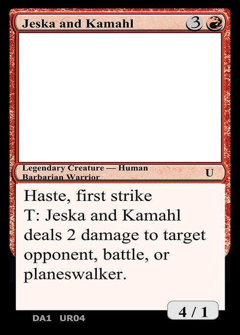 Jeska and Kamahl UR04b