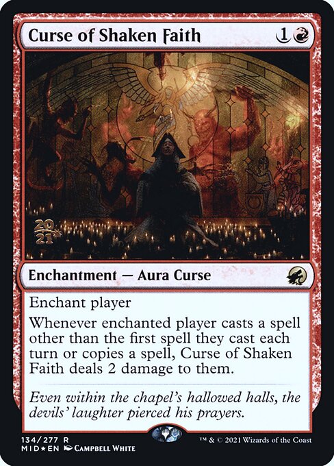 Curse of Shaken Faith 134s