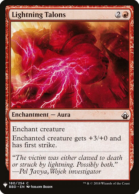 Lightning Talons BBD-180