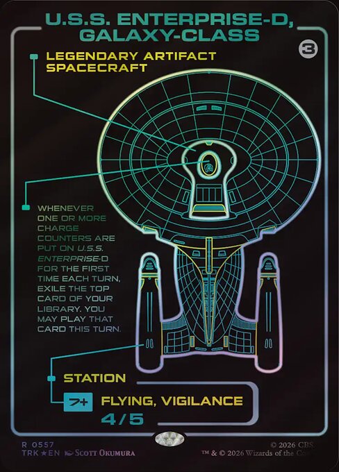 U.S.S. Enterprise-D, Galaxy-Class 557
