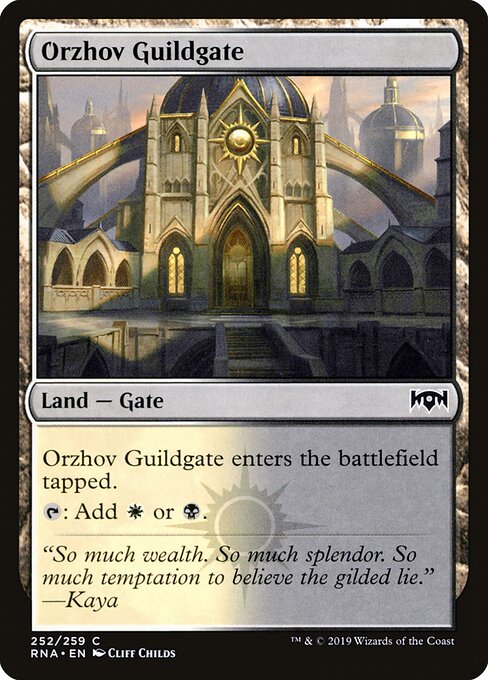 Orzhov Guildgate 252