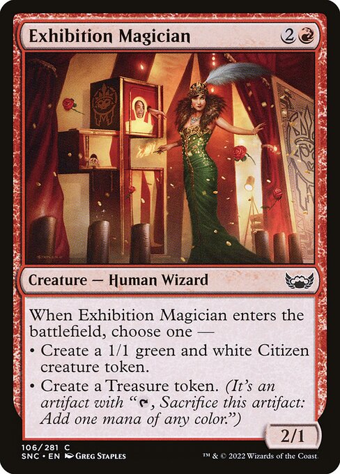 Exhibition Magician 106