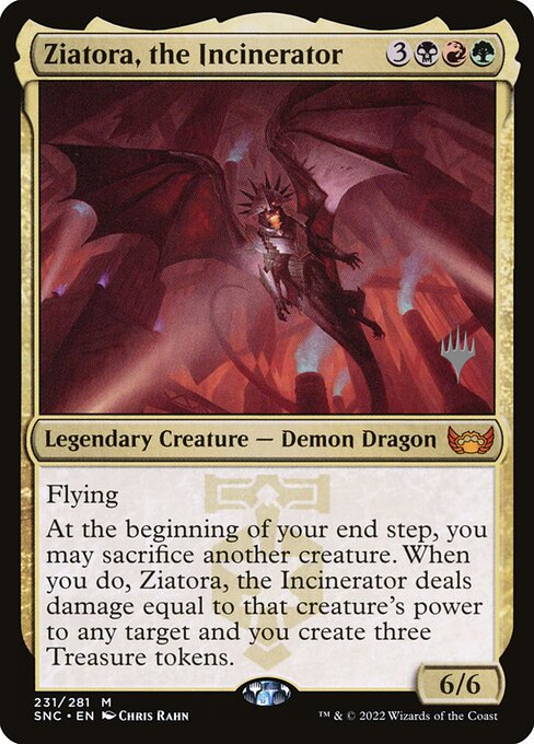 Ziatora, the Incinerator 231p