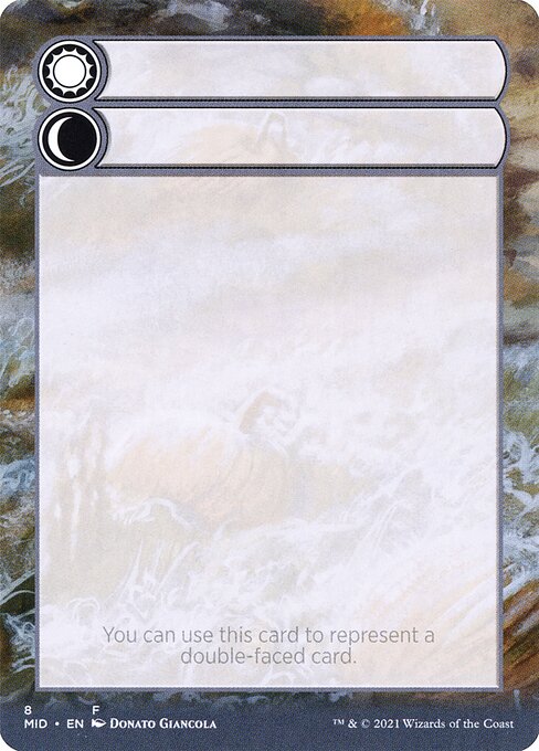 Double-Faced Substitute Card 8