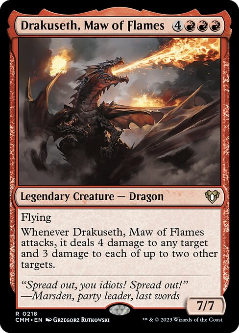 Drakuseth, Maw of Flames 218