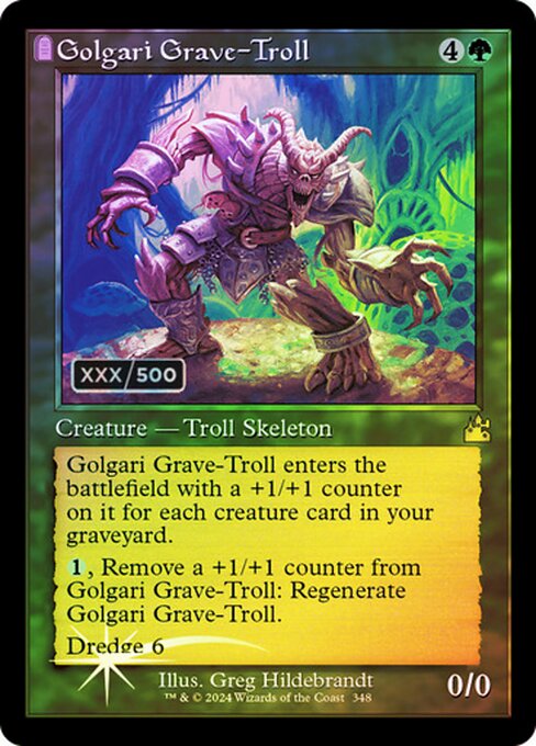 Golgari Grave-Troll 348z
