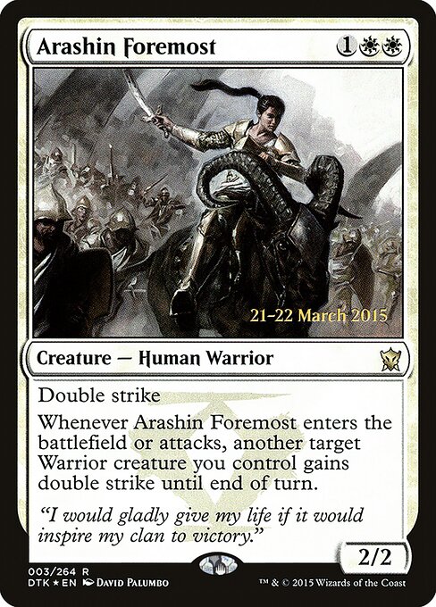 Arashin Foremost 3s