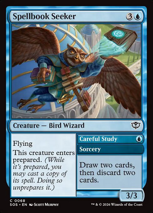 Spellbook Seeker // Careful Study 68