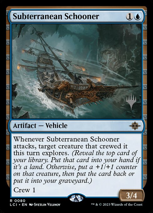 Subterranean Schooner 80p