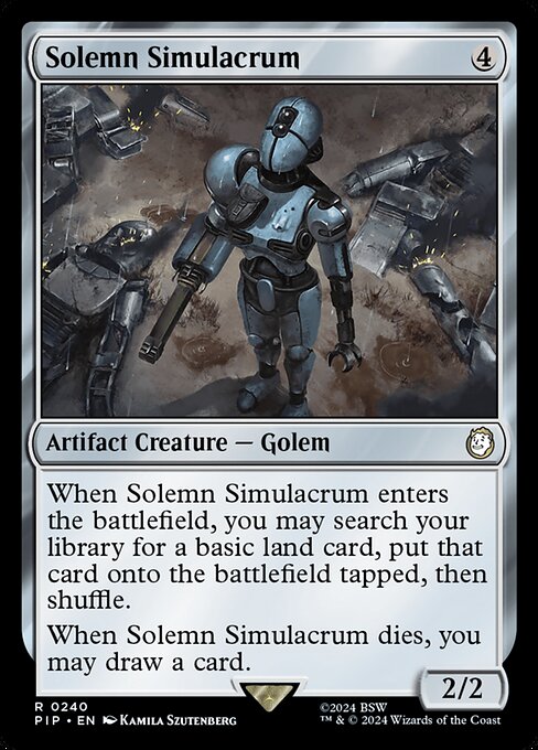 Solemn Simulacrum 240