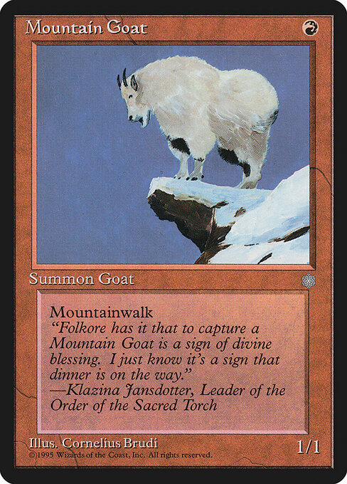 Mountain Goat 203