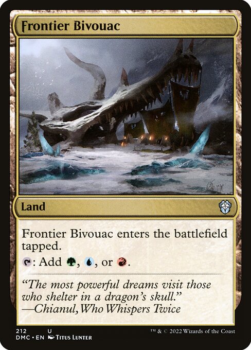 Frontier Bivouac 212