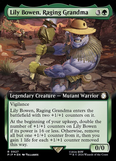 Lily Bowen, Raging Grandma 927