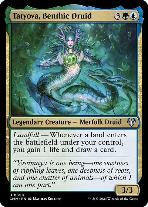Tatyova, Benthic Druid 358