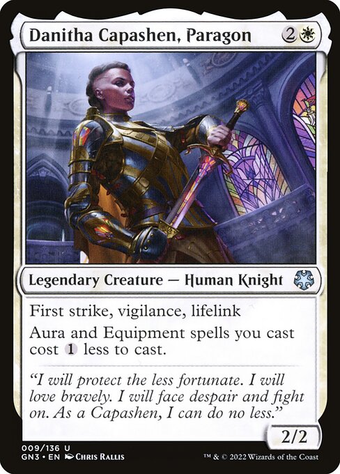 Danitha Capashen, Paragon 9