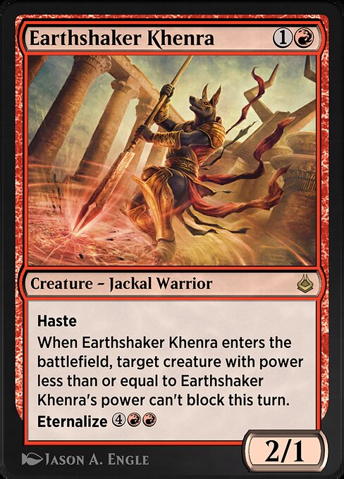 Earthshaker Khenra 152