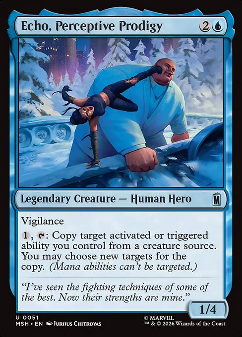 Echo, Perceptive Prodigy 51