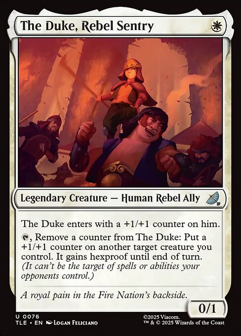 The Duke, Rebel Sentry 76
