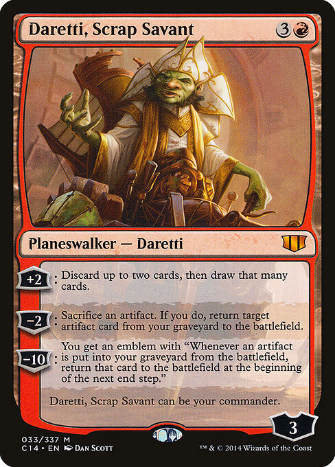 Daretti, Scrap Savant 33