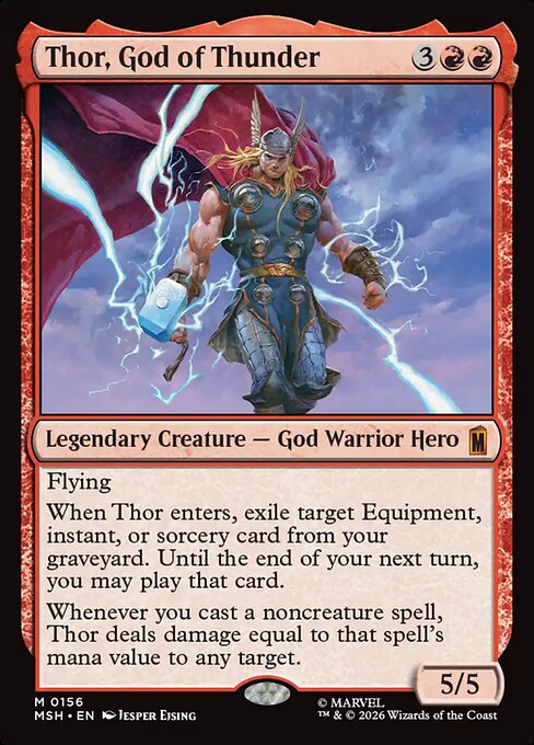 Thor, God of Thunder 156