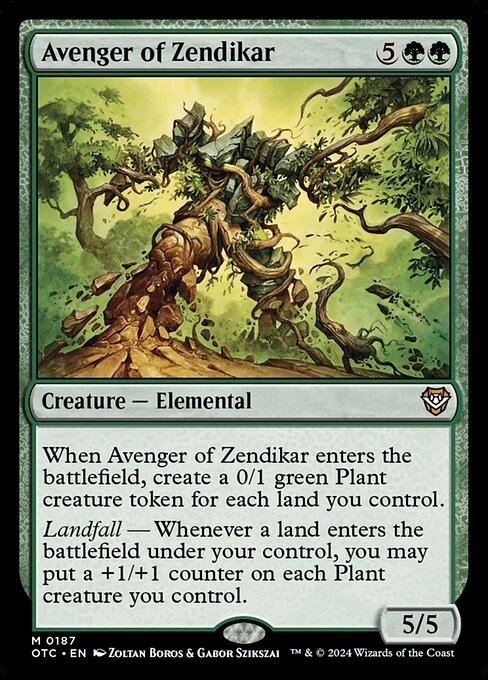 Avenger of Zendikar 187
