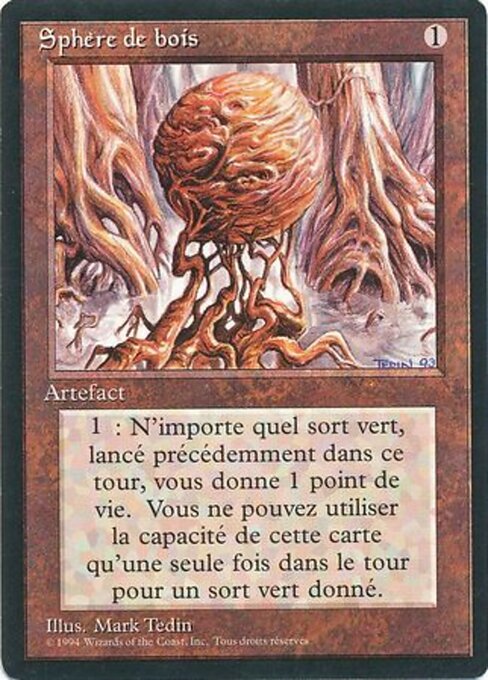 Wooden Sphere 281