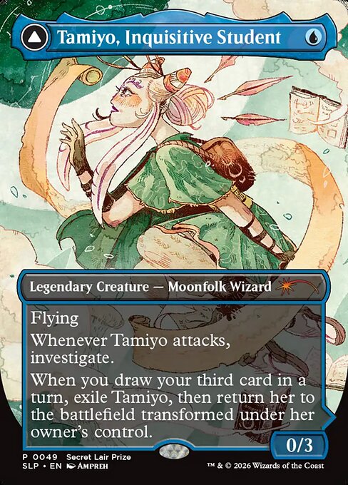Tamiyo, Inquisitive Student // Tamiyo, Seasoned Scholar 49