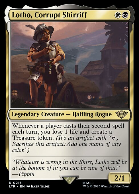 Lotho, Corrupt Shirriff 213