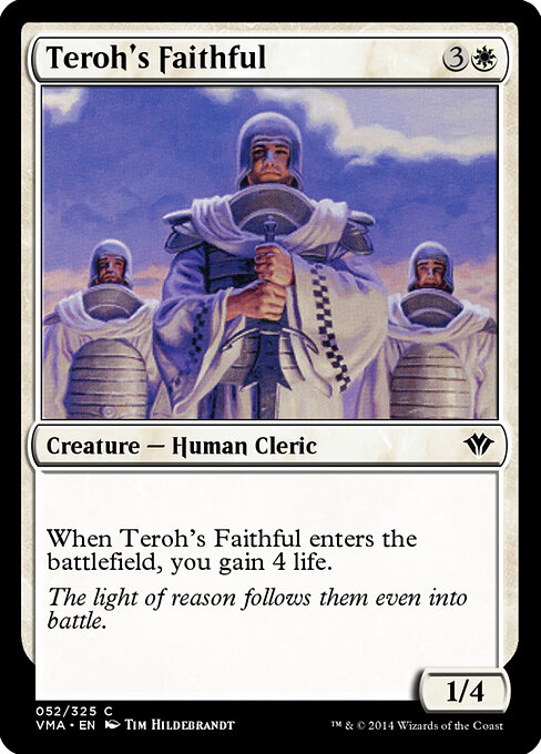 Teroh's Faithful 52