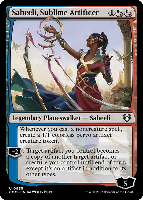 Saheeli, Sublime Artificer 935