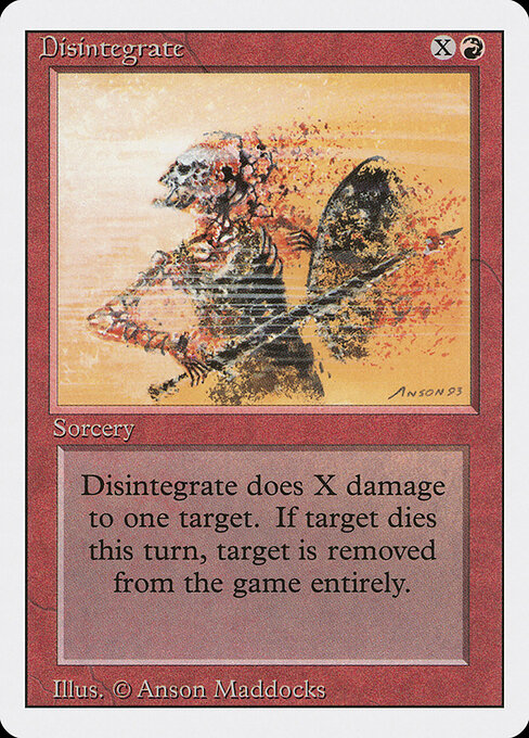 Disintegrate 142