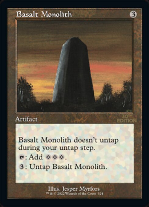 Basalt Monolith 524