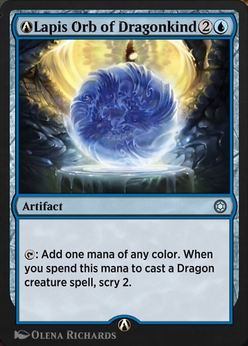 A-Lapis Orb of Dragonkind A-127
