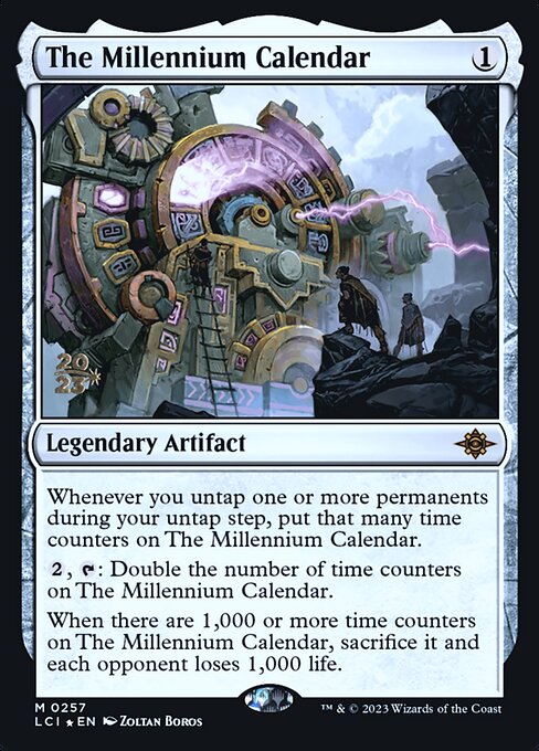The Millennium Calendar 257s