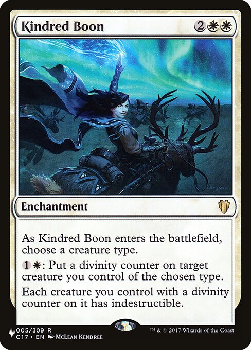 Kindred Boon C17-5