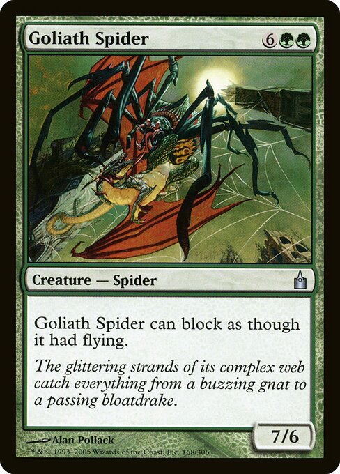 Goliath Spider 168