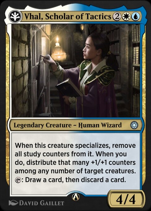 Vhal, Scholar of Tactics 8w