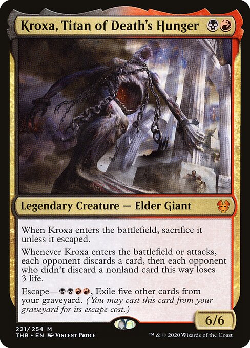 Kroxa, Titan of Death's Hunger 221